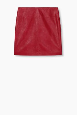 Falda en imitación de piel de búfalo suave