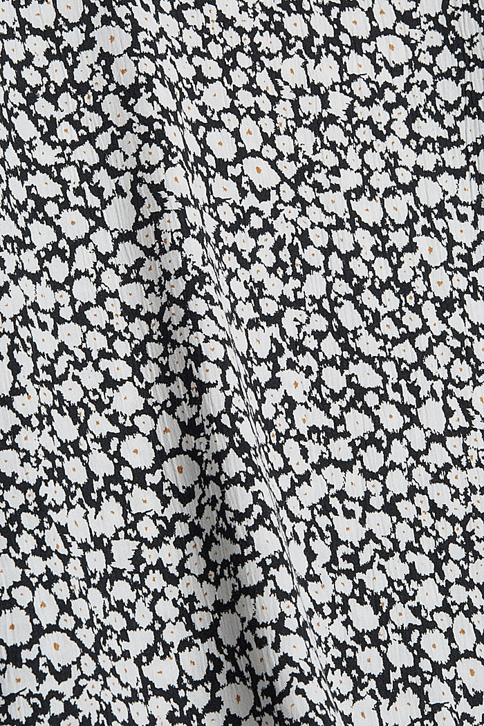 Blusa con stampa in LENZING™ ECOVERO™, ANTHRACITE, detail image number 4