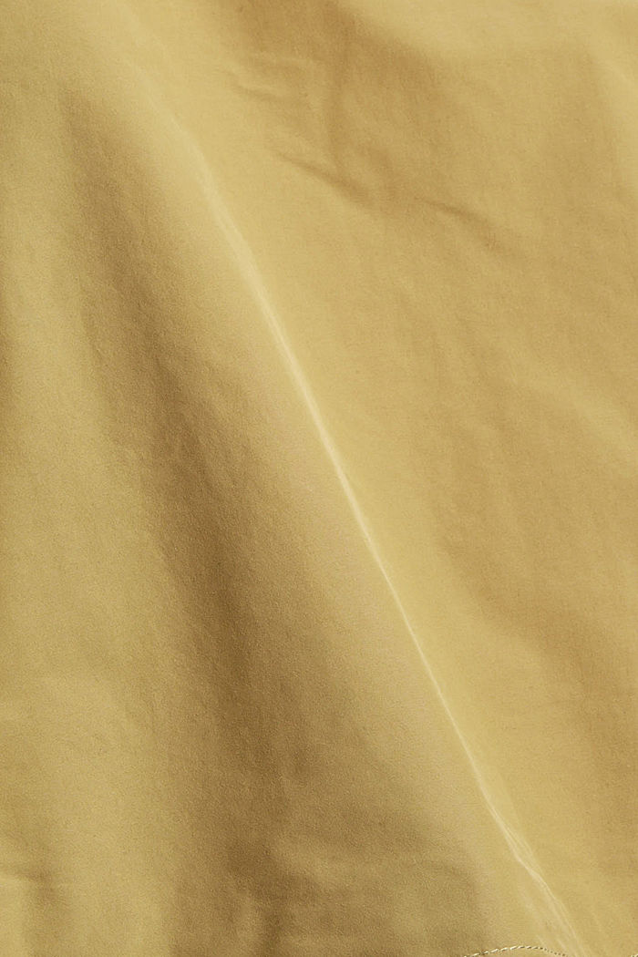 Gerecycled: waterafstotende jas, LEAF GREEN, detail image number 4