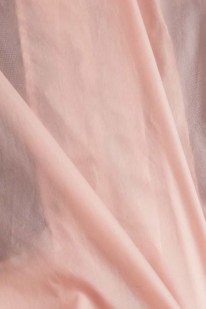 Transparent raincoat with hood, DUSTY NUDE, detail image number 4