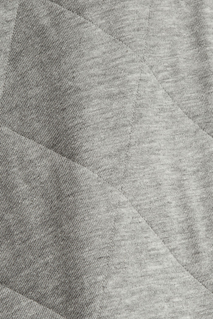 Sweatshirts cardigan oversize, MEDIUM GREY, detail image number 4