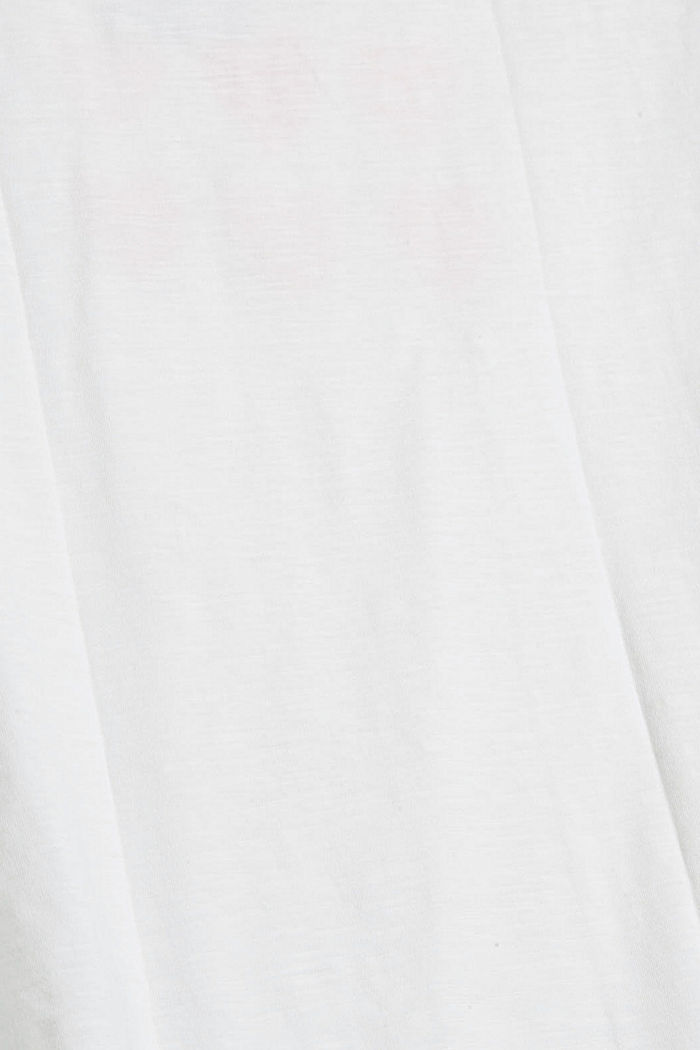 T-shirt con stampa, 100% cotone, WHITE COLORWAY, detail image number 4