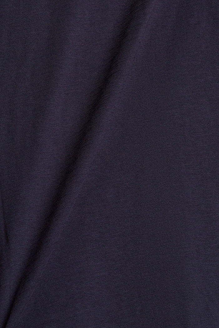 Camiseta con estampado, 100% algodón, NAVY, detail image number 4