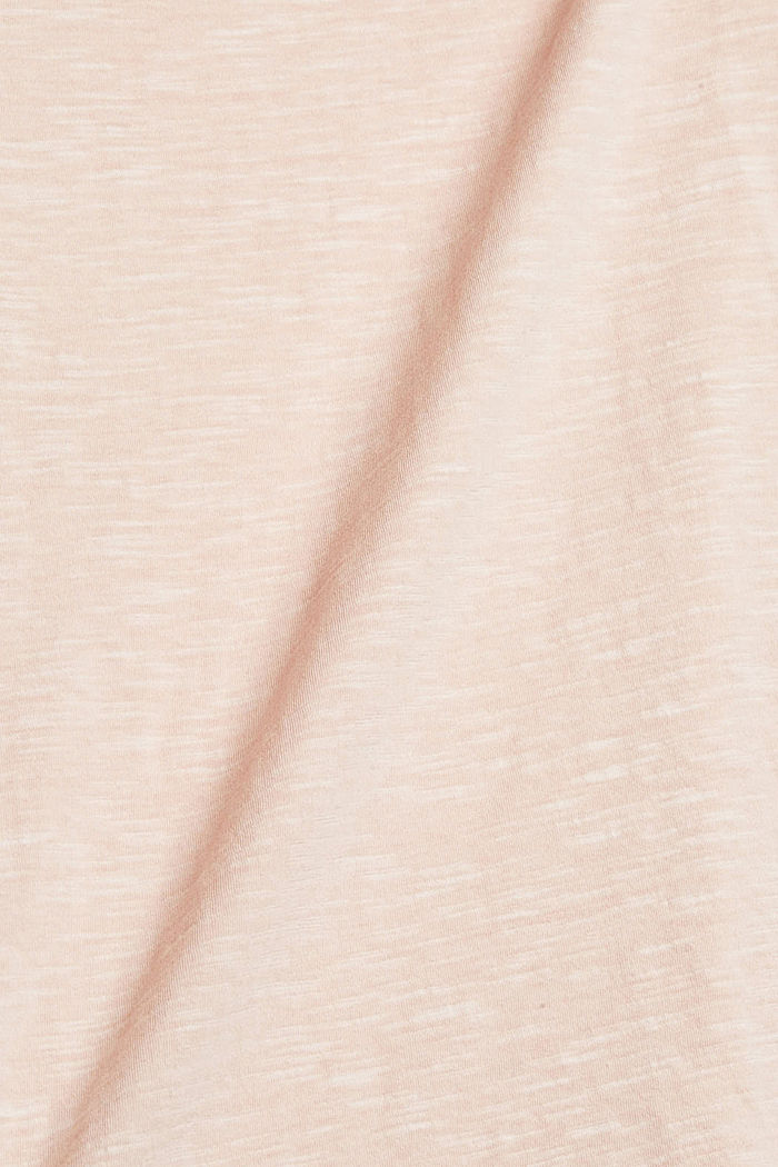 T-shirt con pizzo traforato, DUSTY NUDE, detail image number 4