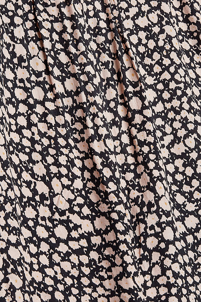 Röyhelösomisteinen pitkähihainen paita, LENZING™ ECOVERO™, DUSTY NUDE, detail image number 4