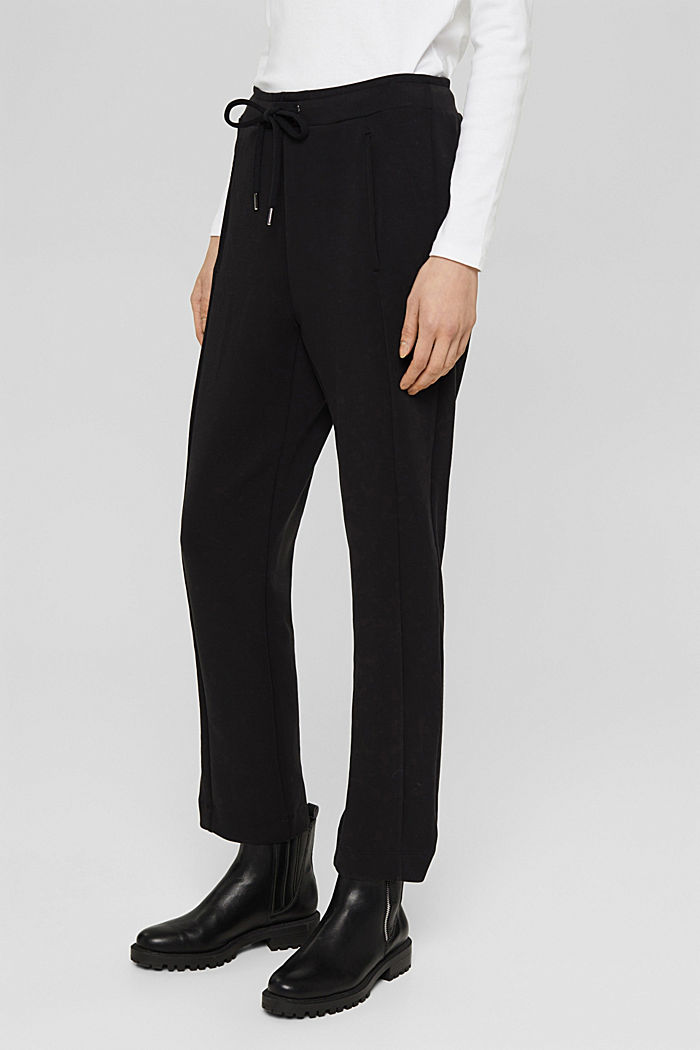 Pantaloni, BLACK, detail image number 0