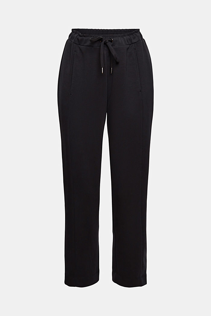 Trousers, BLACK, detail image number 5