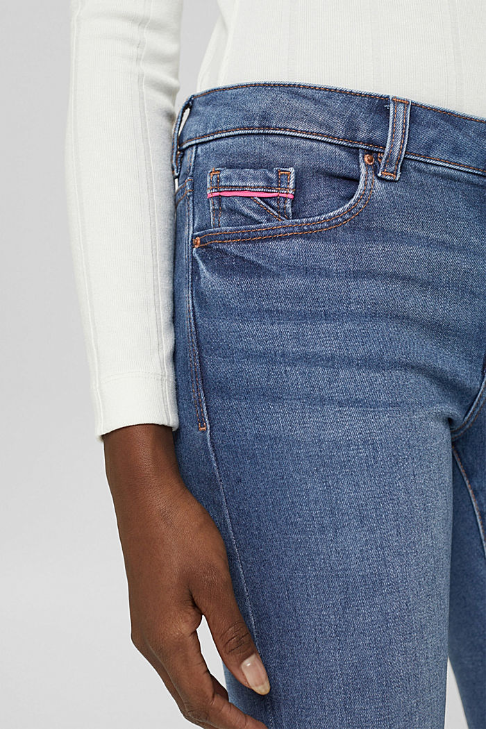 Jeans elasticizzati con LENZING™ ECOVERO™, BLUE MEDIUM WASHED, detail image number 2