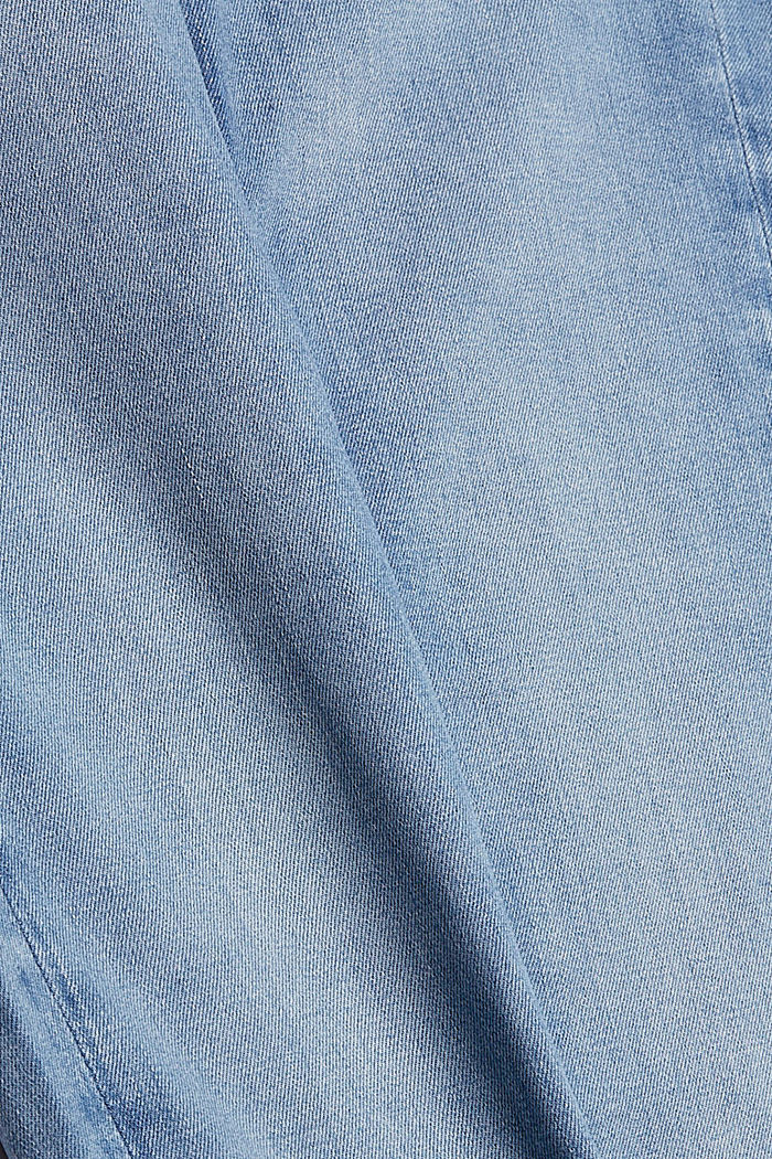 Elastyczne dżinsy z LENZING™ ECOVERO™, BLUE LIGHT WASHED, detail image number 4