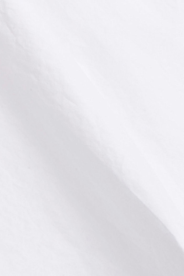 Camisa en 100 % algodón, WHITE, detail image number 4