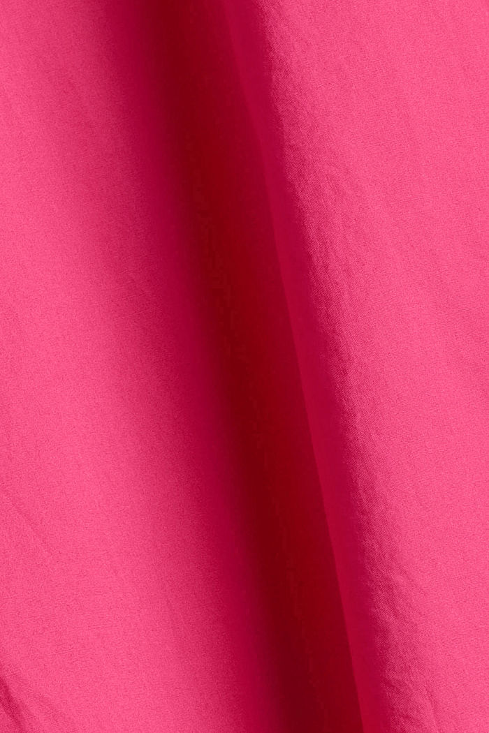 Overhemdblouse van 100% biologisch katoen, PINK FUCHSIA, detail image number 4