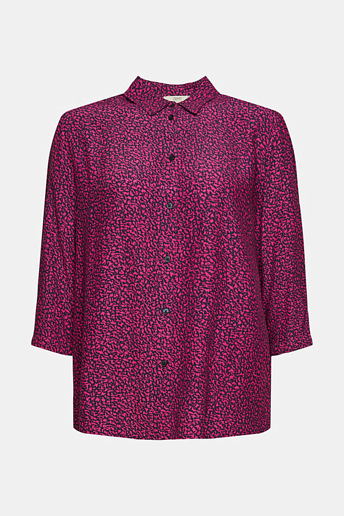 Patterned print blouse made of LENZING™ ECOVERO™