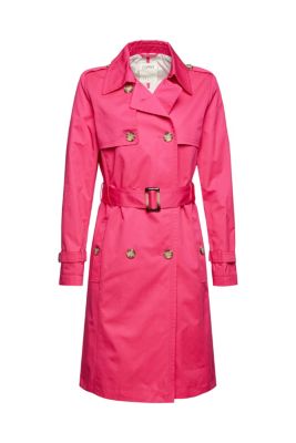 ESPRIT Trench-coat en coton