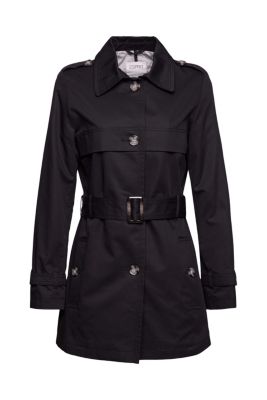 ESPRIT Trench-coat court en coton