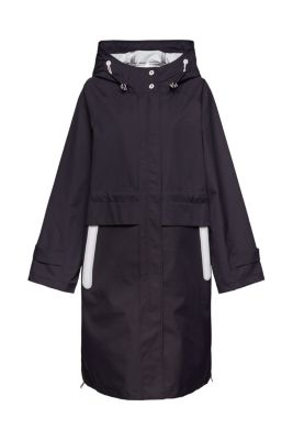 ESPRIT Manteau de pluie à capuche