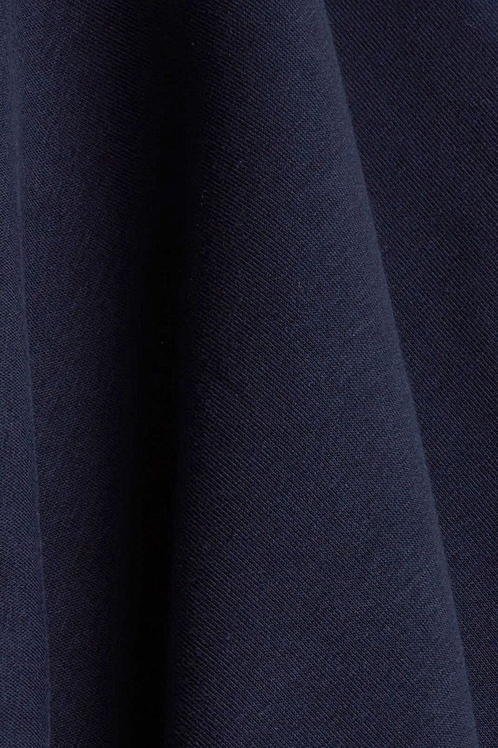 Sweatshirt van een katoenmix, NAVY, detail image number 4