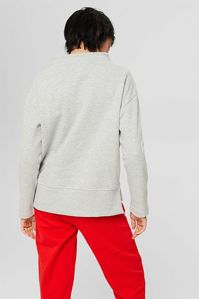 Sweater mit Vulkankragen, LIGHT GREY, detail image number 3
