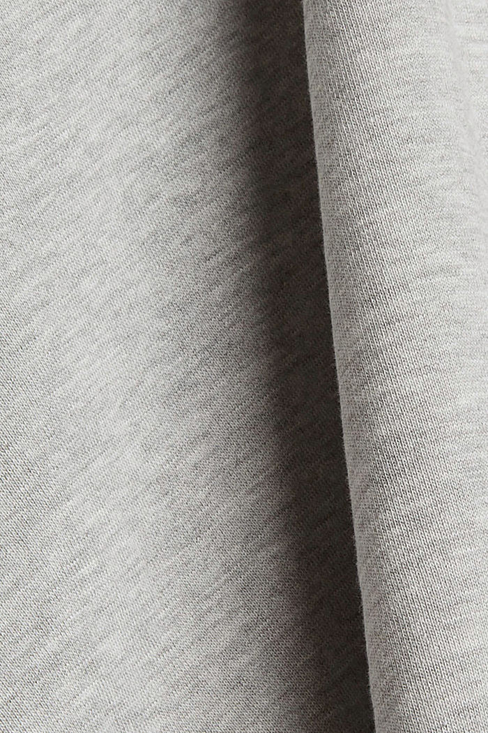 Sweter z szerokim półgolfem, LIGHT GREY, detail image number 4