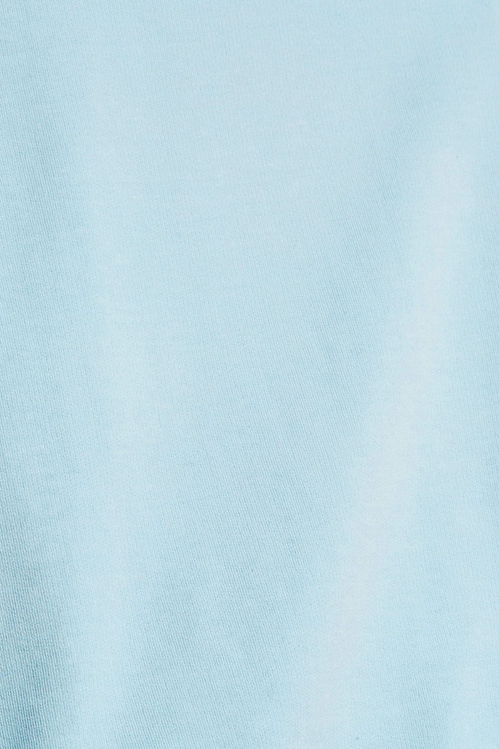 Sweatshirt in 100% cotton, GREY BLUE, detail image number 4