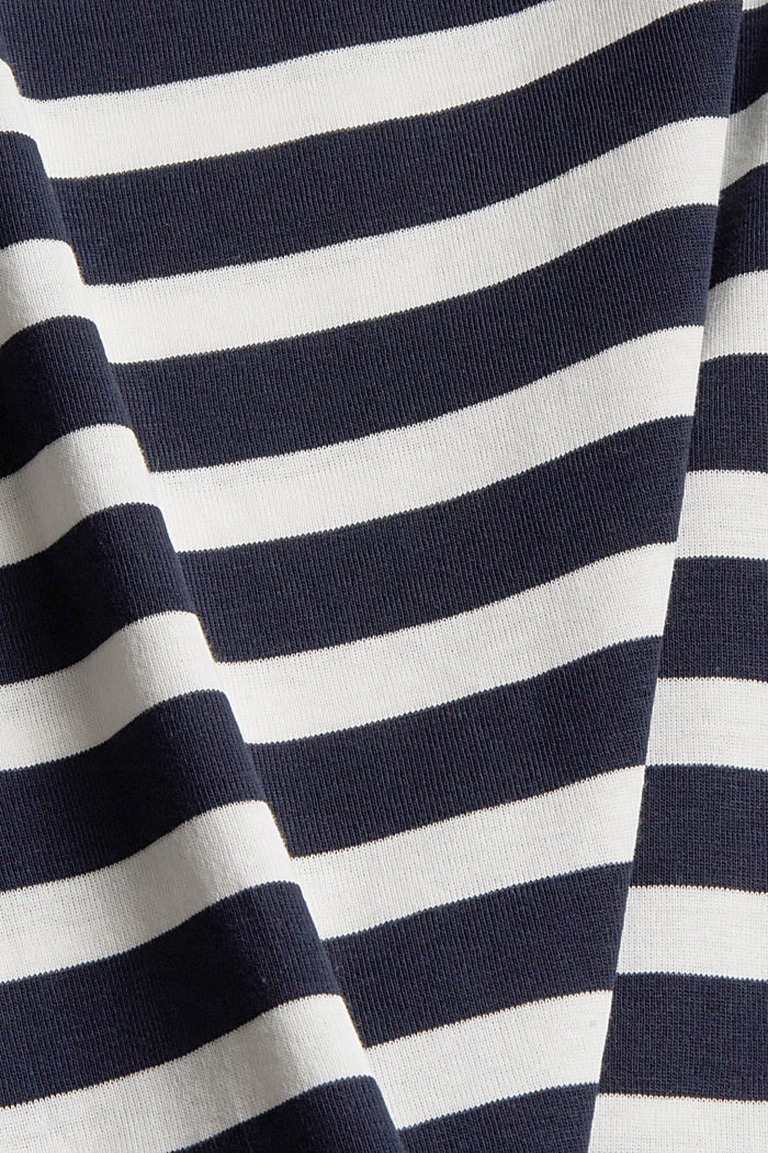 Maglia a manica lunga in 100% cotone biologico, NAVY, detail image number 4