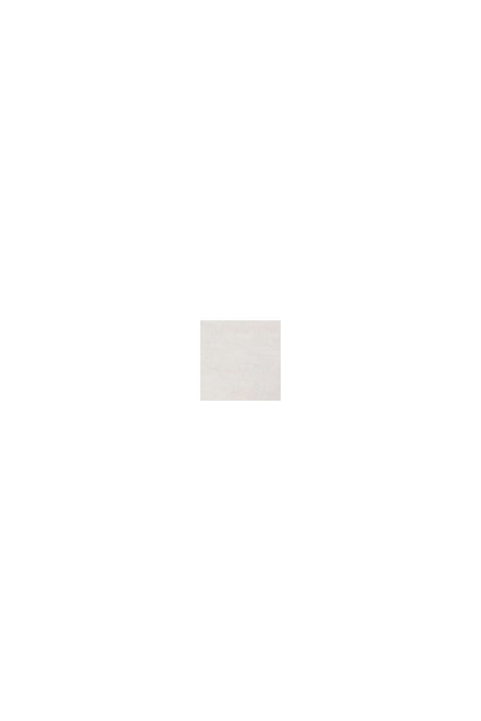 Maglia a manica lunga con ricami, 100% cotone, OFF WHITE, swatch
