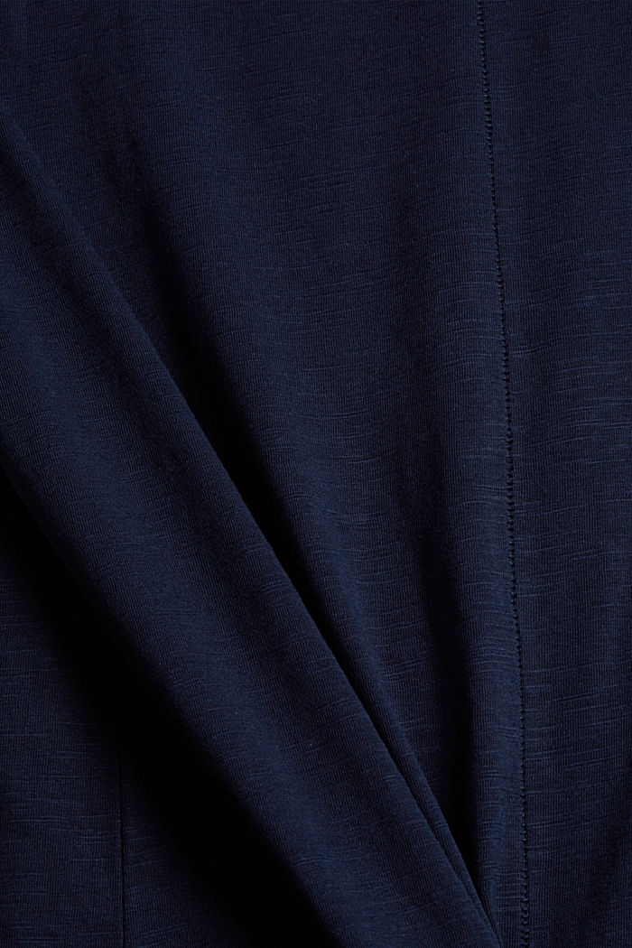 T-shirt con stampa, 100% cotone biologico, NAVY, detail image number 4