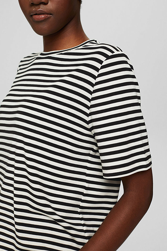 Striped TENCEL™ T-shirt, OFF WHITE, detail image number 2