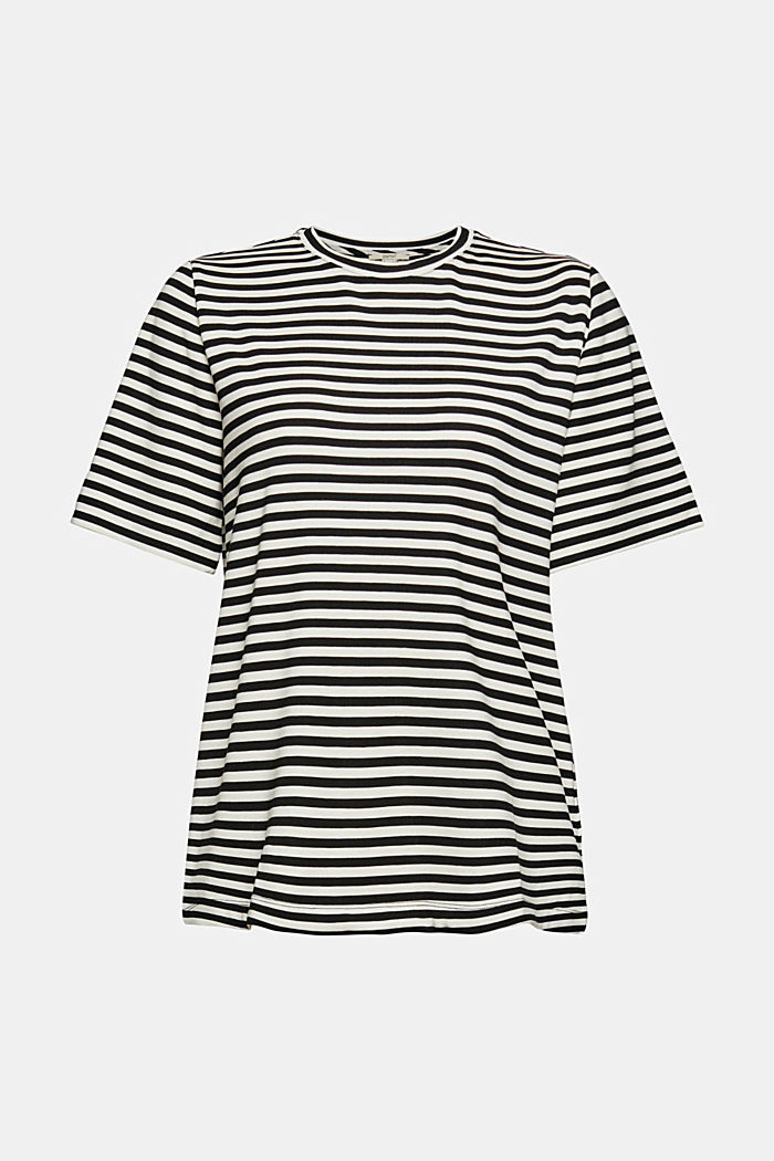 Striped TENCEL™ T-shirt, OFF WHITE, detail image number 6