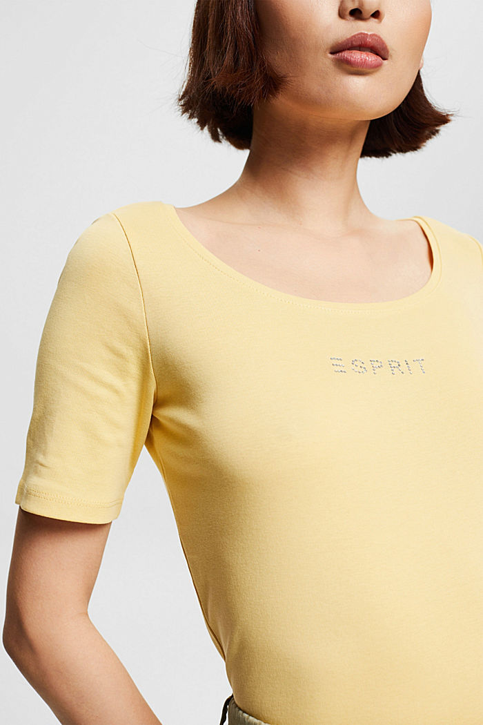 T-Shirts, DUSTY YELLOW, detail image number 2