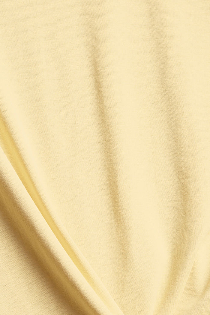 T-Shirts, DUSTY YELLOW, detail image number 4