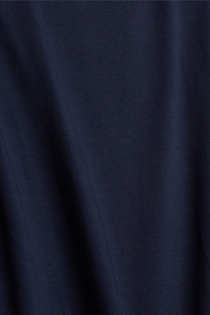 CURVY T-shirt made of organic cotton, NAVY, detail image number 1