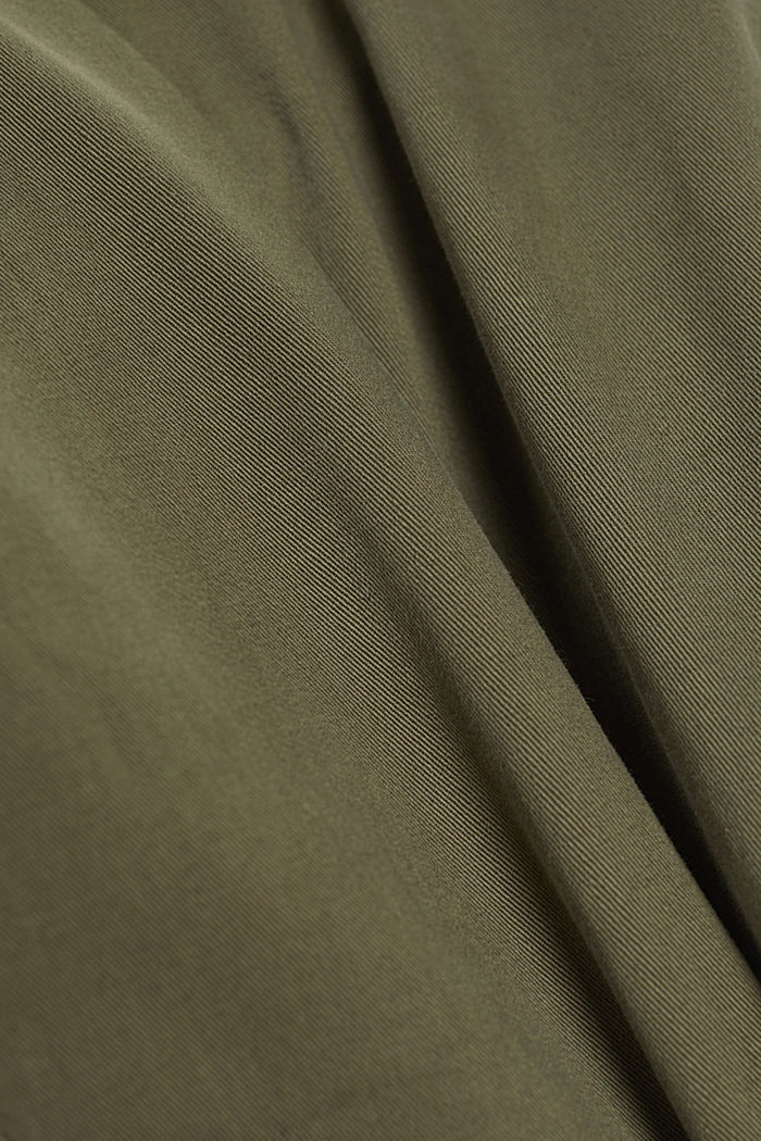Pants woven Slim Fit, DUSTY GREEN, detail image number 4