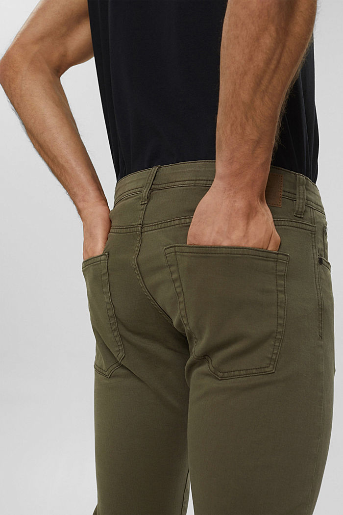 Trousers, DUSTY GREEN, detail image number 5