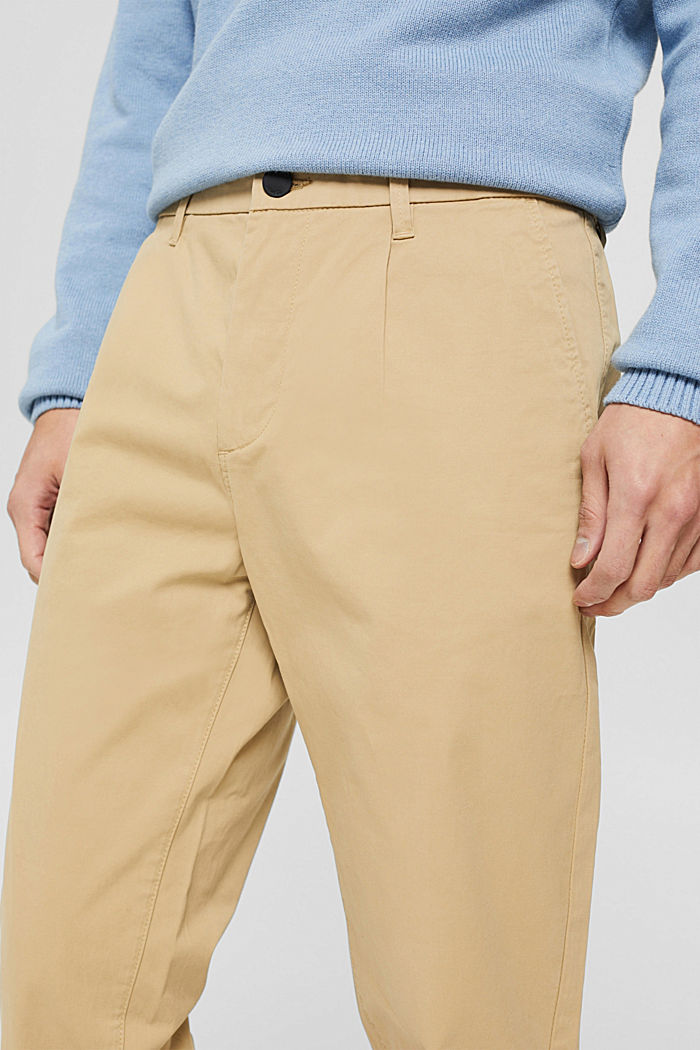Pants woven Loose Cropped Fit, BEIGE, detail image number 2