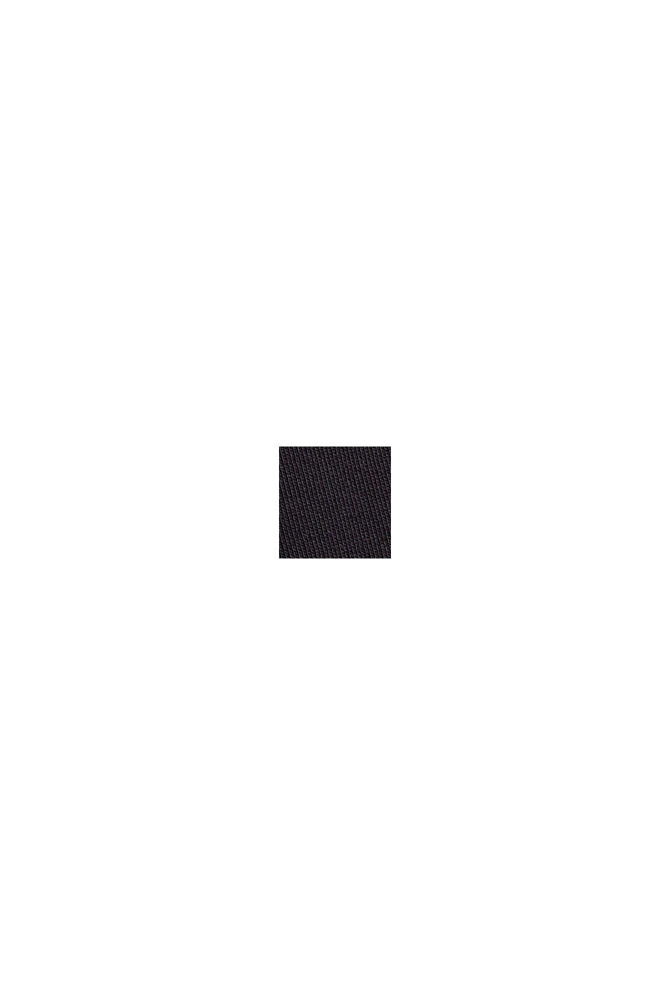 Sweatshort van een katoenmix, BLACK, swatch