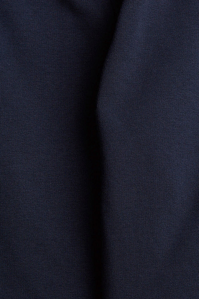 Shorts de felpa en mezcla de algodón, NAVY, detail image number 5