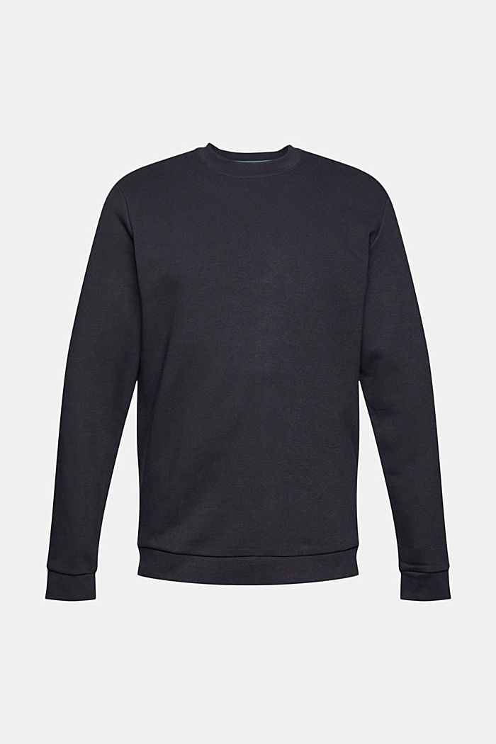 Sweatshirt mit Print aus Baumwoll-Mix, BLACK, detail image number 5