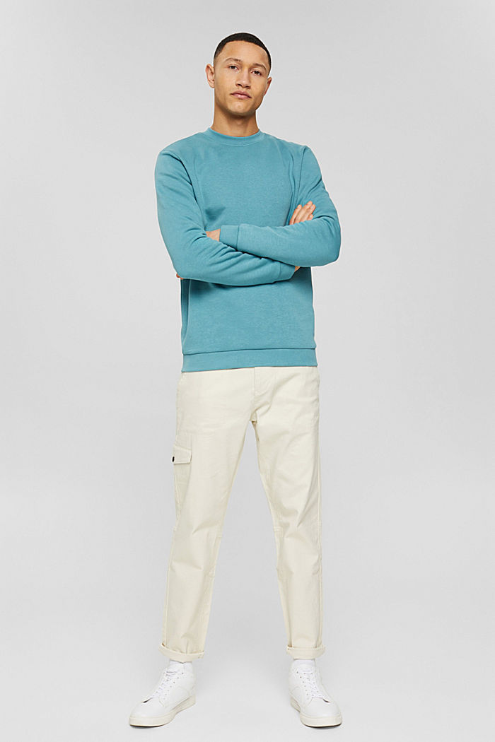 Sweatshirt, TURQUOISE, detail image number 6