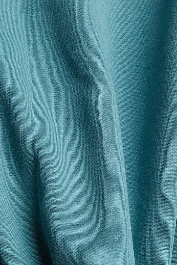 Sweatshirt, TURQUOISE, detail image number 4