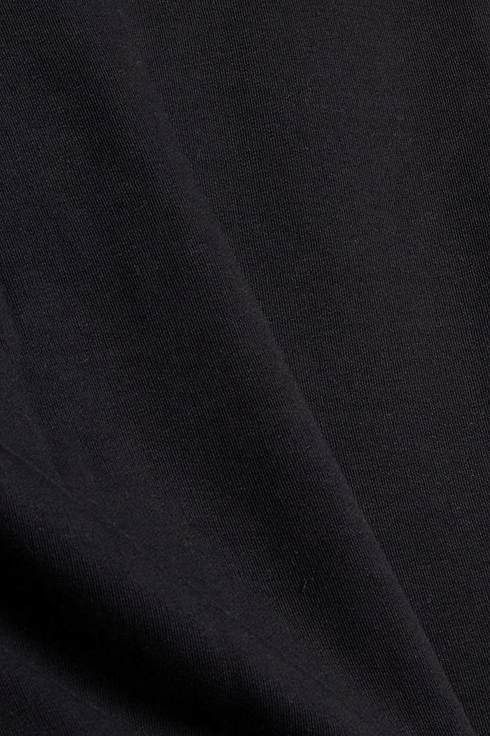 Sudadera confeccionada en una mezcla de algodón con capucha y bordado del logotipo, BLACK, detail image number 4