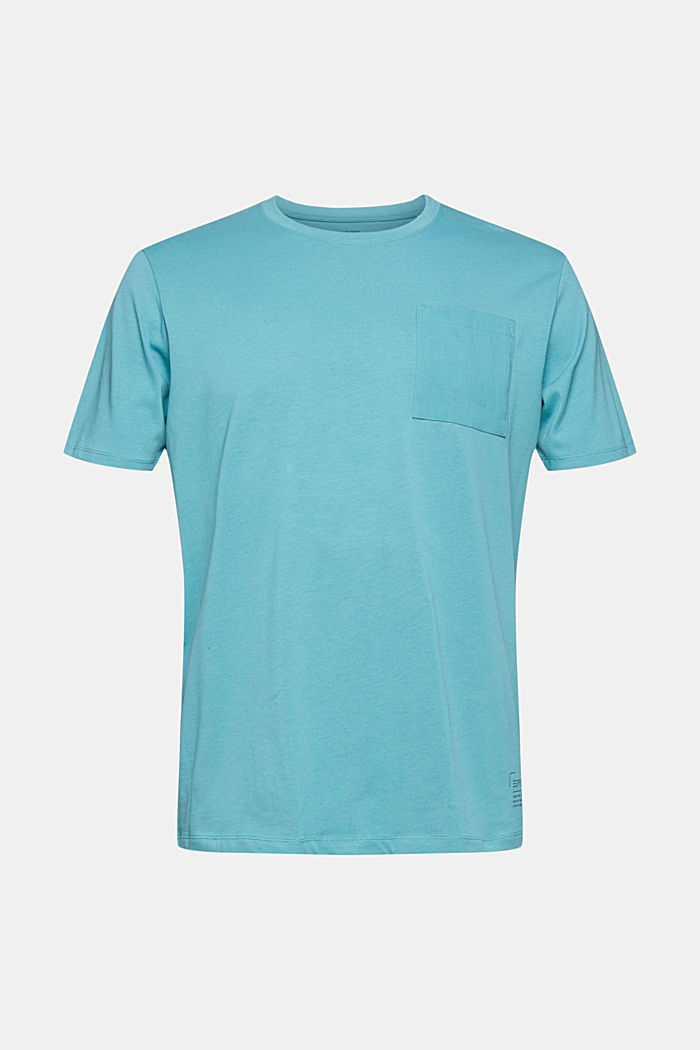 Jersey-T-Shirt aus 100% Pima Baumwolle