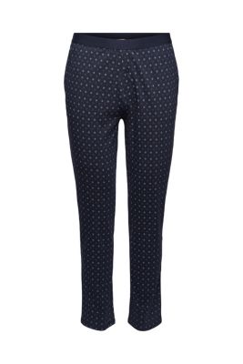 ESPRIT Pantalon de pyjama à pois en coton