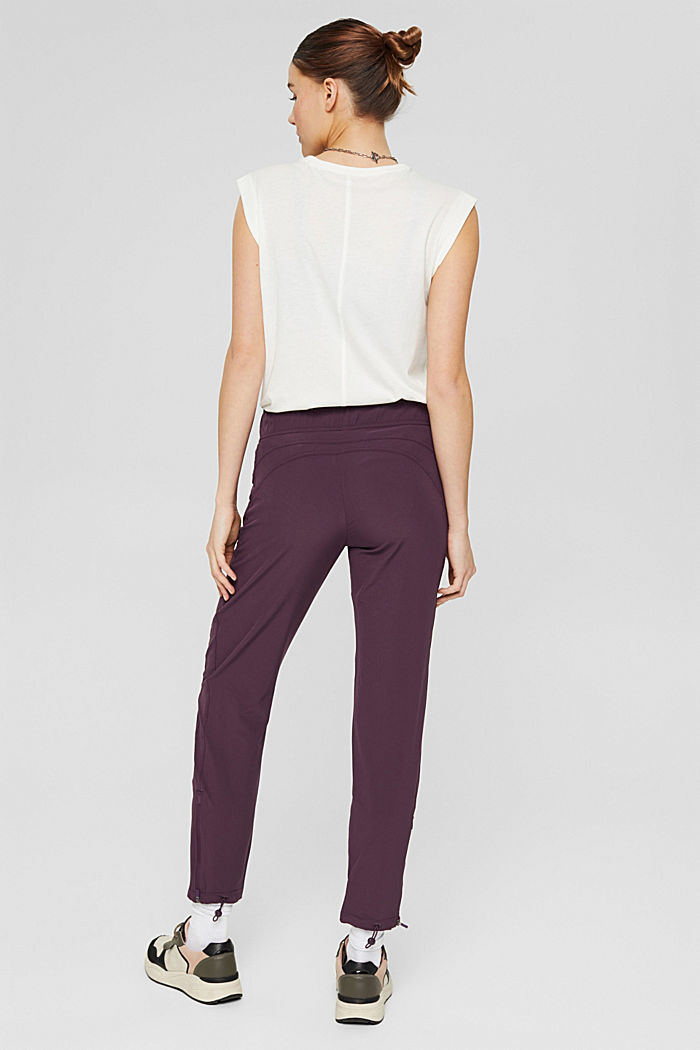 Trousers, AUBERGINE, detail image number 3