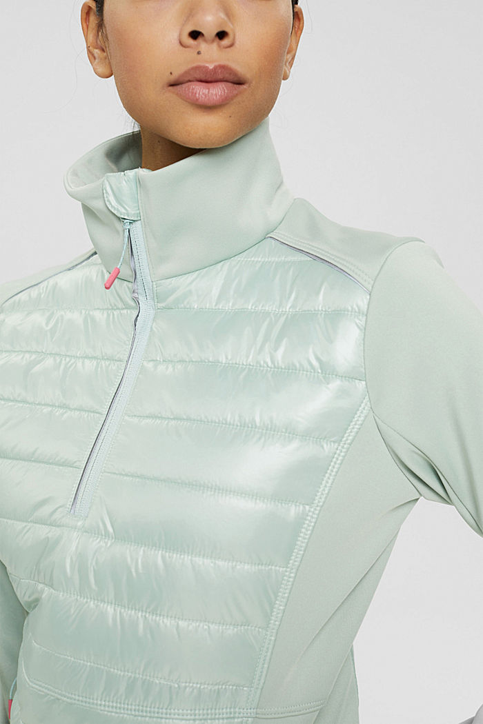Active-Sweatshirt mit 3M™ Thinsulate™, PASTEL GREEN, detail image number 2