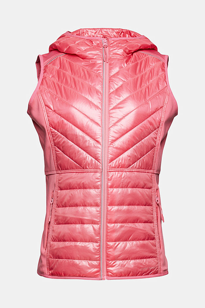 Vests outdoor woven, PINK FUCHSIA, detail image number 6