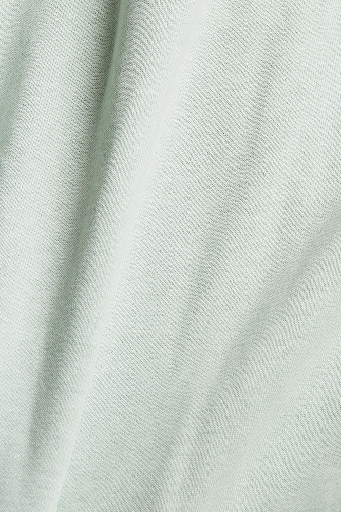 Sweatshirts cardigan, PASTEL GREEN, detail image number 4