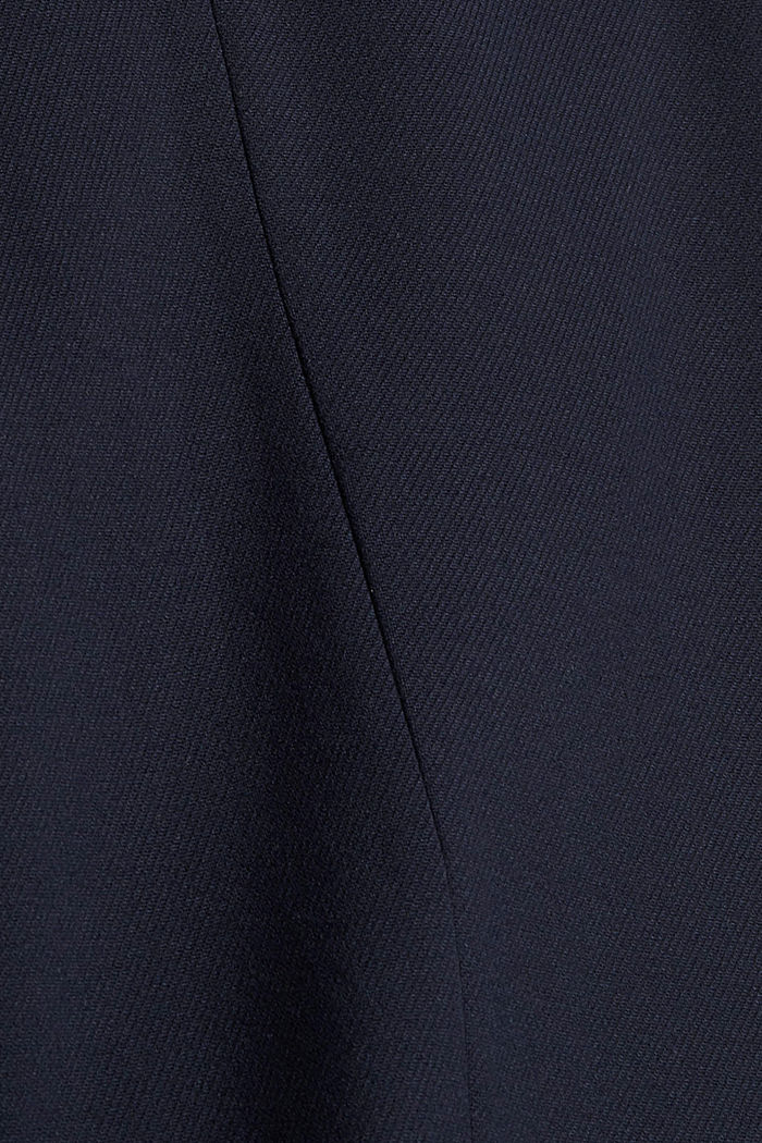 Stretch trousers with an elasticated waistband, NAVY, detail image number 4