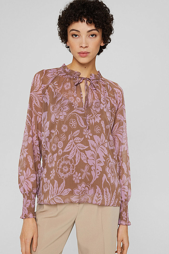 Blouse, TAUPE, detail image number 0