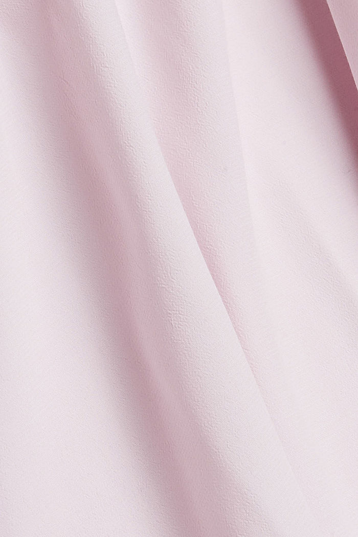 Blouse with frills and smocked details, LIGHT PINK, detail image number 4