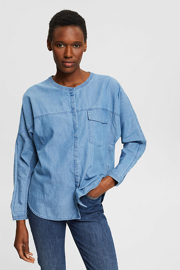 Blouses woven oversize fit